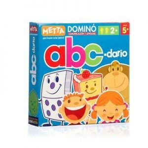 משחק לוח חדש דומינו ABC-dario - Comunicación y Lenguaje - Edad 5+
