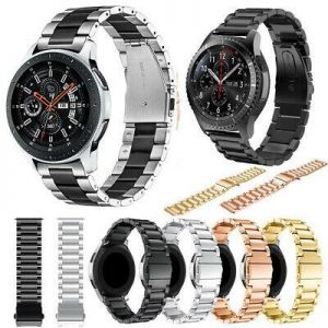 רצועת שעון מתכת נירוסטה עבור Samsung Galaxy Watch 42 / 46mm Gear S3